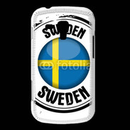 Coque Samsung Galaxy Trend Logo Suède