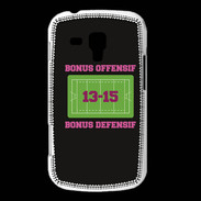 Coque Samsung Galaxy Trend Bonus Offensif-Défensif Noir