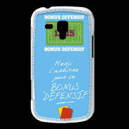 Coque Samsung Galaxy Trend Merci l'arbitre Bonus offensif-défensif Bleu