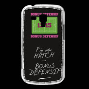 Coque Samsung Galaxy Trend Fin de match Bonus offensif-défensif Noir