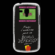 Coque Samsung Galaxy Trend Merci l'arbitre Bonus offensif-défensif Noir
