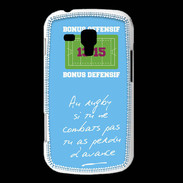 Coque Samsung Galaxy Trend Le combat Bonus offensif-défensif Bleu