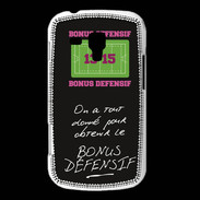 Coque Samsung Galaxy Trend Obtenir le Bonus offensif-défensif Noir