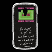 Coque Samsung Galaxy Trend Le combat Bonus offensif-défensif Noir