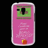 Coque Samsung Galaxy Trend Merci l'arbitre Bonus offensif-défensif Rose