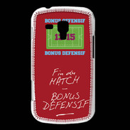 Coque Samsung Galaxy Trend Fin de match Bonus offensif-défensif Rouge