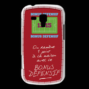 Coque Samsung Galaxy Trend 1 point bonus offensif-défensif Rouge