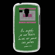 Coque Samsung Galaxy Trend Les potes Bonus offensif-défensif Vert