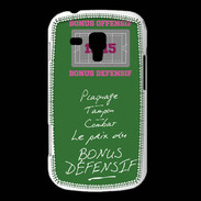 Coque Samsung Galaxy Trend Plaquage Bonus offensif-défensif Vert
