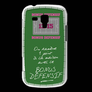 Coque Samsung Galaxy Trend 1 point bonus offensif-défensif Vert