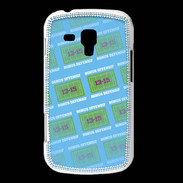 Coque Samsung Galaxy Trend Dégradé Bonus Offensif-défensif Bleu