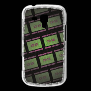 Coque Samsung Galaxy Trend Dégradé Bonus Offensif-défensif Noir