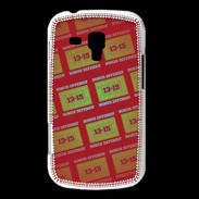 Coque Samsung Galaxy Trend Dégradé Bonus Offensif-défensif Rouge