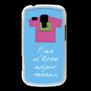 Coque Samsung Galaxy Trend Bonus offensif-Défensif Adjoint terrain Bleu