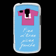 Coque Samsung Galaxy Trend Pilier gauche Bonus offensif-défensif Bleu