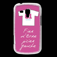 Coque Samsung Galaxy Trend Pilier gauche Bonus offensif-défensif Rose