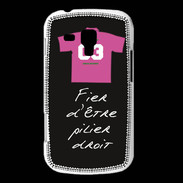 Coque Samsung Galaxy Trend Pilier droit Bonus offensif-défensif Noir