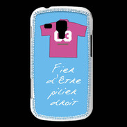 Coque Samsung Galaxy Trend Pilier droit Bonus offensif-défensif Bleu