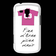 Coque Samsung Galaxy Trend Pilier droit Bonus offensif-défensif Blanc