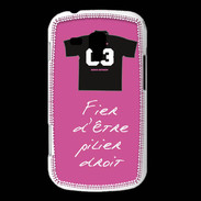 Coque Samsung Galaxy Trend Pilier droit Bonus offensif-défensif Rose 2