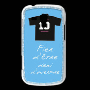 Coque Samsung Galaxy Trend Demi d'ouverture Bonus offensif-défensif Bleu 2