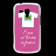 Coque Samsung Galaxy Trend Soigneur Bonus offensif-défensif Rose