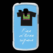 Coque Samsung Galaxy Trend Soigneur Bonus offensif-défensif Bleu 2
