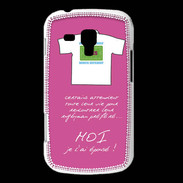 Coque Samsung Galaxy Trend Moi je l'ai épousé Bonus offensif-défensif Rose