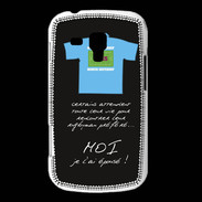 Coque Samsung Galaxy Trend Moi je l'ai épousé Bonus offensif-défensif Noir 2