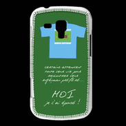 Coque Samsung Galaxy Trend Moi je l'ai épousé Bonus offensif-défensif Vert 2
