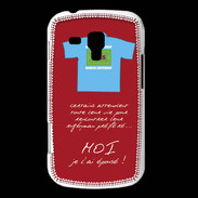 Coque Samsung Galaxy Trend Moi je l'ai épousé Bonus offensif-défensif Rouge 2