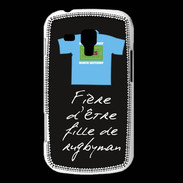 Coque Samsung Galaxy Trend Fille de rugbyman Bonus offensif-défensif Noir 2
