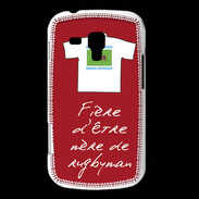 Coque Samsung Galaxy Trend Mère de rugbyman Bonus offensif-défensif Rouge