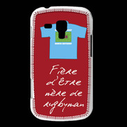 Coque Samsung Galaxy Trend Mère de rugbyman Bonus offensif-défensif Rouge 2