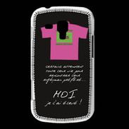 Coque Samsung Galaxy Trend Moi je l'ai élevé Bonus offensif-défensif Noir 
