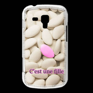 Coque Samsung Galaxy Trend Dragée C'est une fille PR