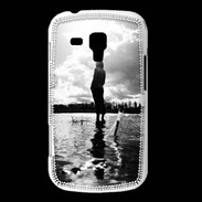 Coque Samsung Galaxy Trend Personnage en noir et blanc PR