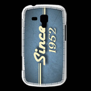 Coque Samsung Galaxy Trend Since 1952 Bleu