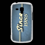 Coque Samsung Galaxy Trend Since 1985 Bleu