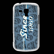 Coque Samsung Galaxy Trend Since crane bleu 1969