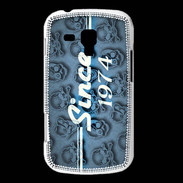 Coque Samsung Galaxy Trend Since crane bleu 1974