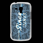 Coque Samsung Galaxy Trend Since crane bleu 2003
