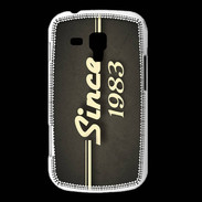 Coque Samsung Galaxy Trend Since 1983 gris