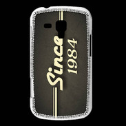 Coque Samsung Galaxy Trend Since 1984 gris