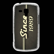 Coque Samsung Galaxy Trend Since 1989 gris