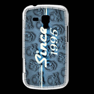 Coque Samsung Galaxy Trend Since crane bleu 1995