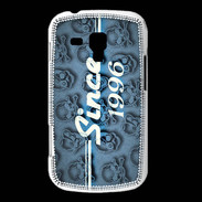 Coque Samsung Galaxy Trend Since crane bleu 1996