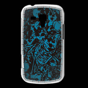 Coque Samsung Galaxy Trend Skull and bones Bleu