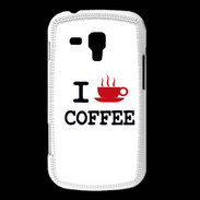 Coque Samsung Galaxy Trend I love Coffee