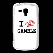 Coque Samsung Galaxy Trend I love Gamble